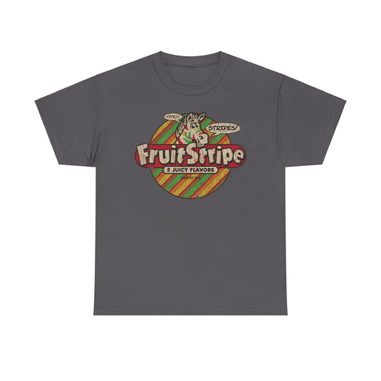 Fruit Stripe 1960 Yipes Stripes Flavor Chewing Gum Zebra T-shirt