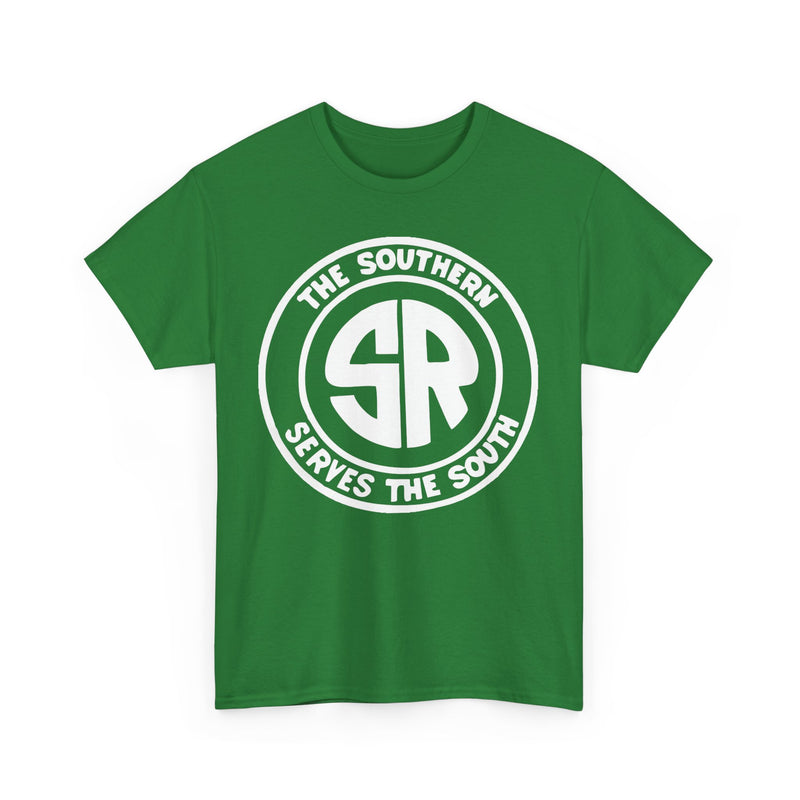 Load image into Gallery viewer, Southern Railway 1894-1982 Serves The South Train Historical T-shirt
