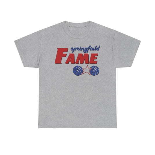 Springfield Fame Massachusetts Basketball 1985-1986 T-shirt