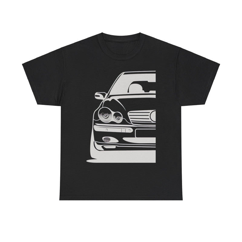 Load image into Gallery viewer, Mercedes-Benz W203 Silhouette Car T-shirt
