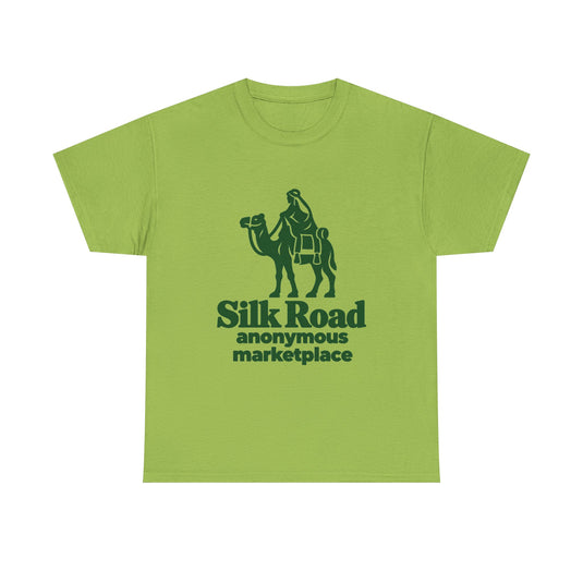 Silk Road Anonymous Marketplace Nostalgic Logo T-shirt