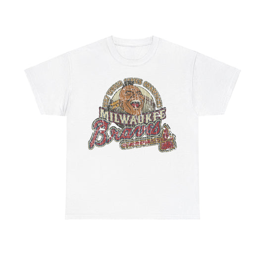 Milwaukee Braves World Champions Baseball Team T-shirt