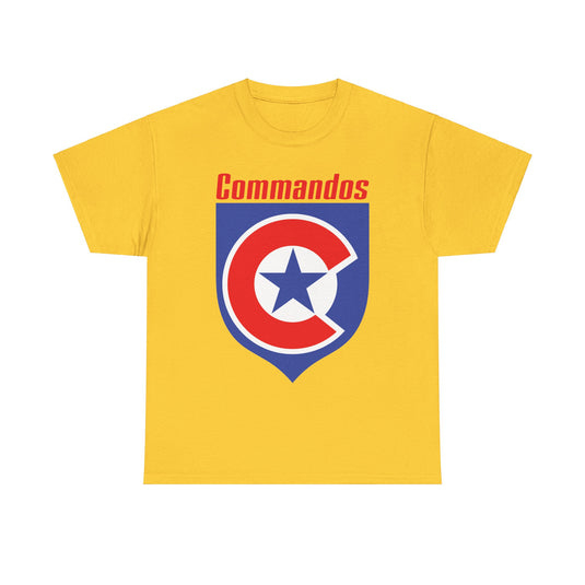 Maryland Commandos Arena Football League 1989 T-shirt