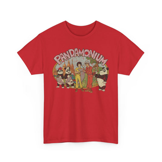 Pandamonium 1982 Cartoon Animated TV Show T-shirt