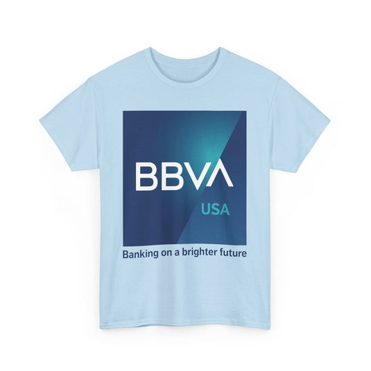 BBVA USA Banking T-Shirt - Brighter Future Logo - Financial Institution - Alabama Texas