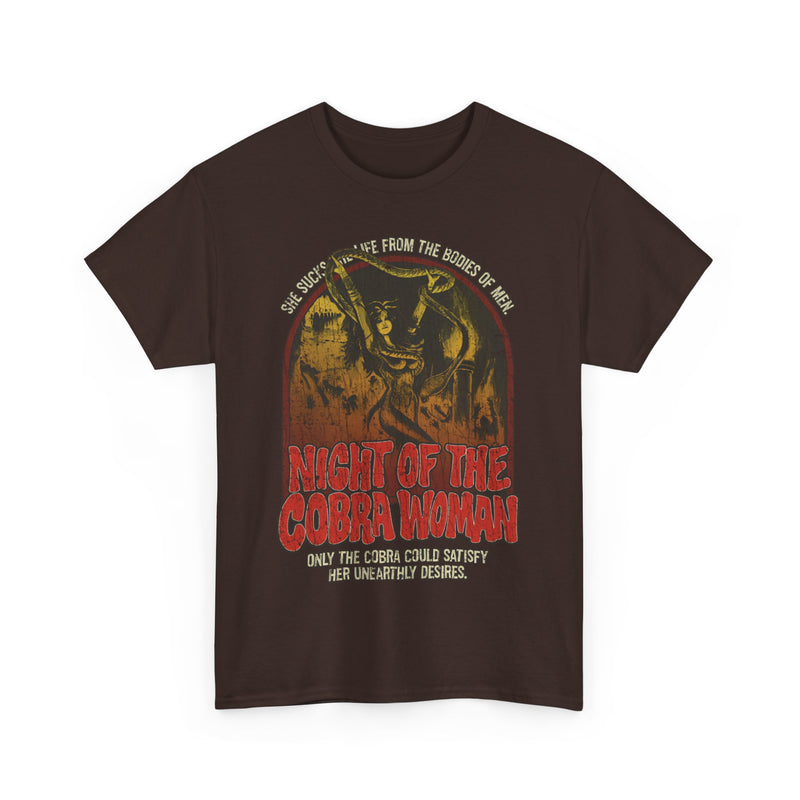 Load image into Gallery viewer, Night of The Cobra Woman 1972 Movie T-shirt
