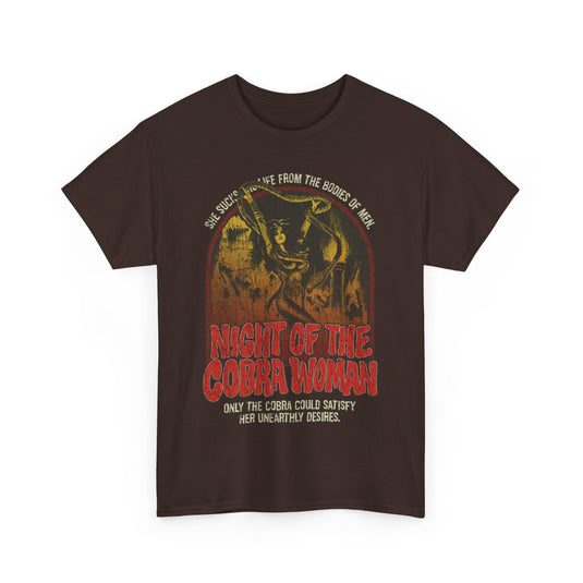 Night of The Cobra Woman 1972 Movie T-shirt
