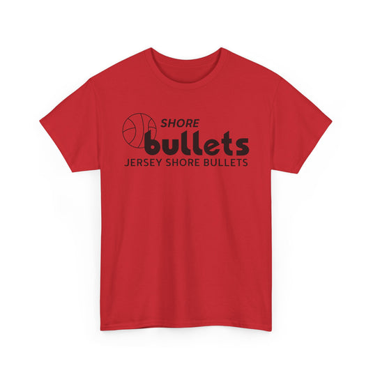 New Jersey Shore Bullets Continental Basketball 1976-1979 T-shirt