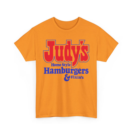 Judy's Home Style Hamburgers Fixins Vintage Logo Chain T-Shirt