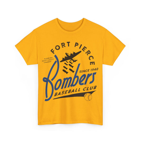 Fort Pierce Bombers Est 1940 Florida Baseball T-shirt