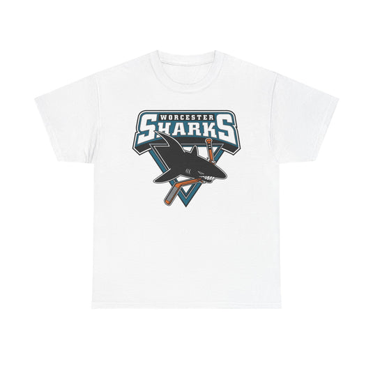 Worcester Sharks Hockey 2006-2015 Massachusetts T-shirt