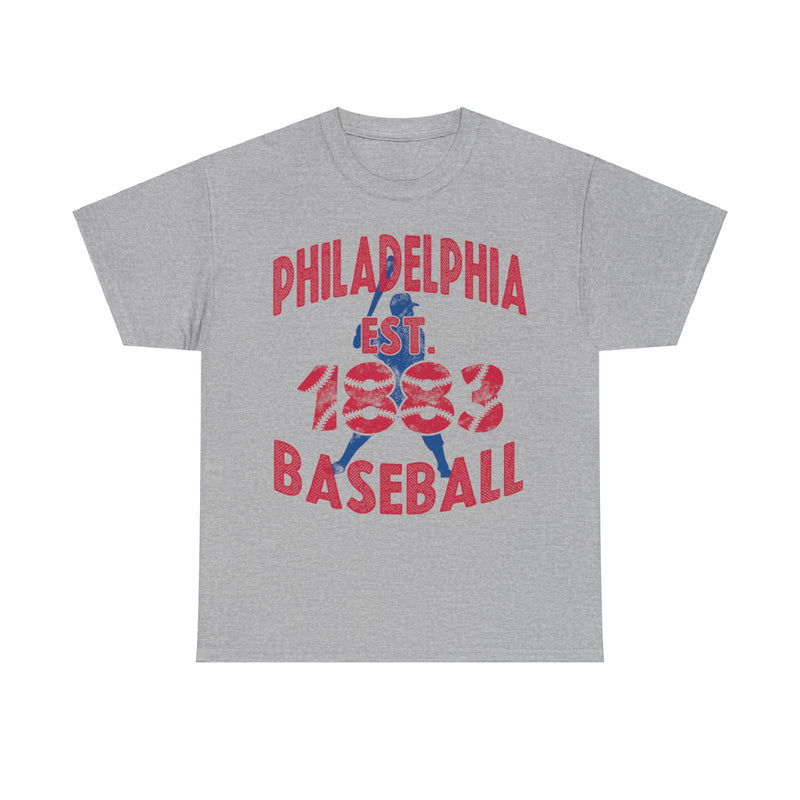 Load image into Gallery viewer, Philadelphia Baseball Est 1883 Nostalgic Retro Baseball Team T-shirt
