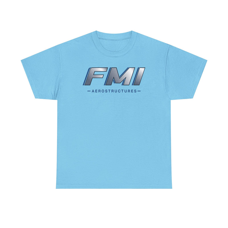 Load image into Gallery viewer, FMI Aerostructures T-Shirt Defunct Aerospace Company Bankrupt Logo Tee
