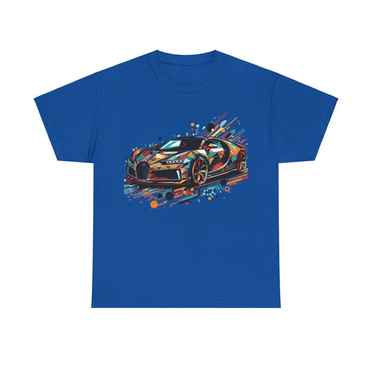 Bugatti Chiron Color Splash Car T-shirt