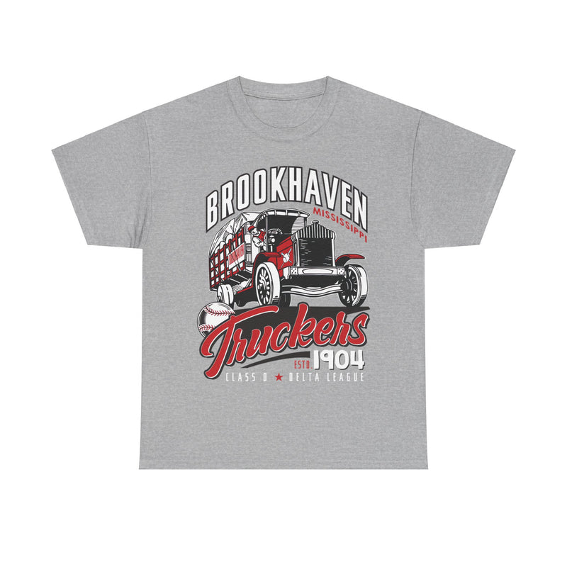 Load image into Gallery viewer, Brookhaven Truckers Est 1904 Mississippi Baseball T-shirt
