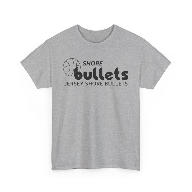 Load image into Gallery viewer, New Jersey Shore Bullets Continental Basketball 1976-1979 T-shirt
