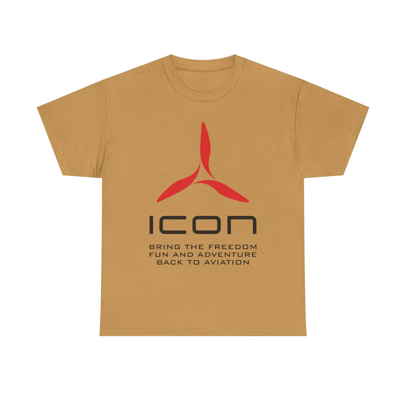 Load image into Gallery viewer, ICON Aircraft Defunct Aviation T-Shirt Fun Adventure Freedom Flying Pilot Tee
