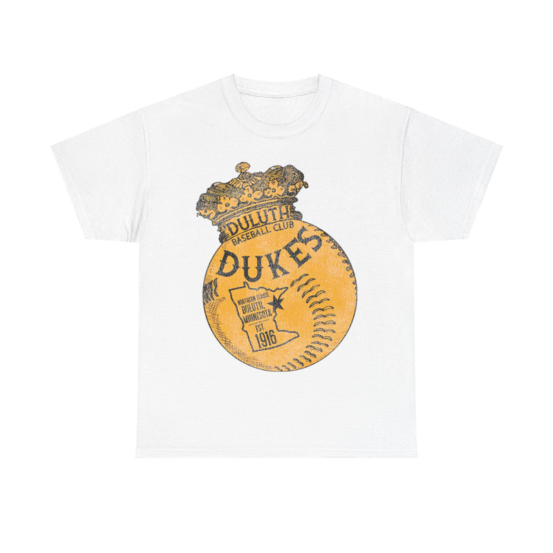 Load image into Gallery viewer, Duluth Dukes Nostalgic Retro Baseball Team T-shirt
