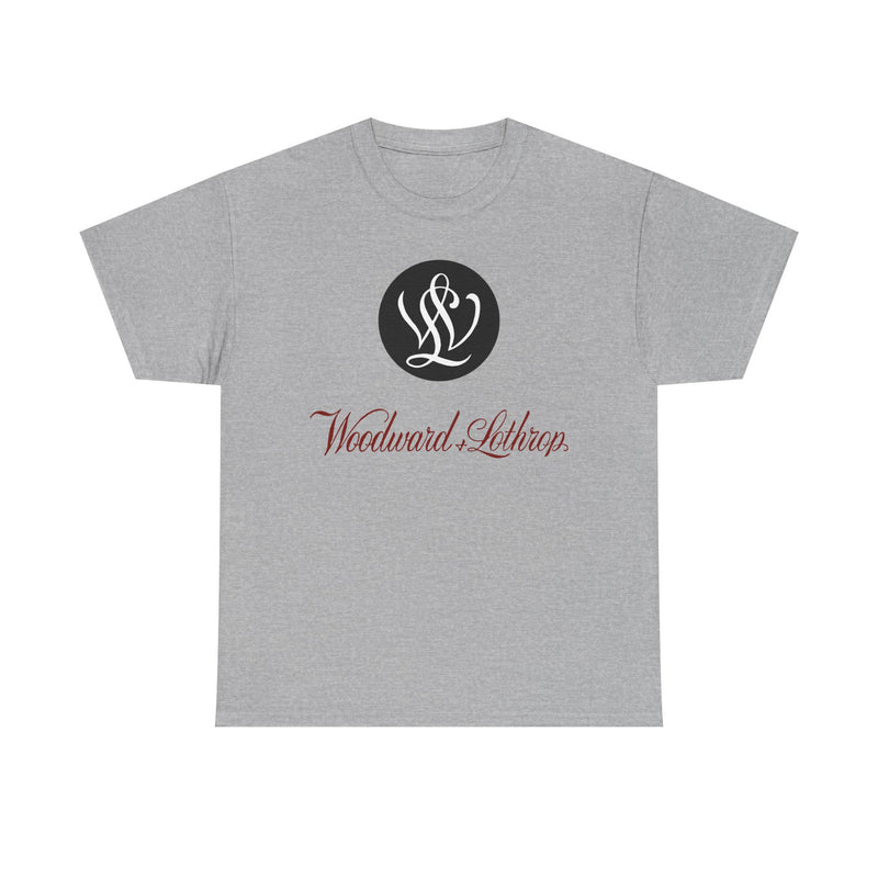 Load image into Gallery viewer, Woodward &amp; Lothrop Black Circle Monogram W&amp;L Department Store DC T-shirt
