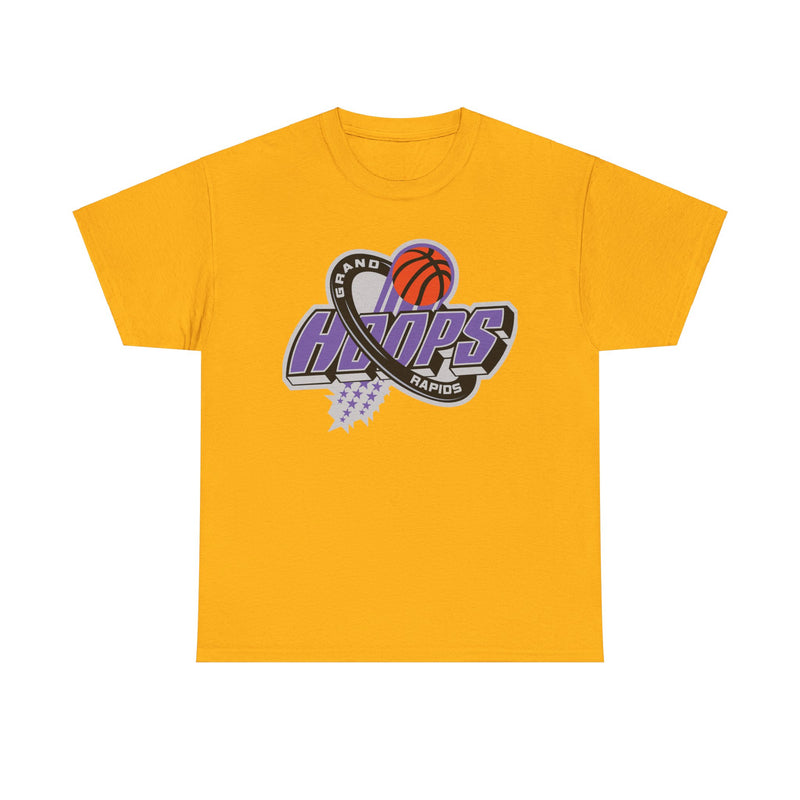 Load image into Gallery viewer, Grand Rapids Hoops Michigan CBA Basketball 1989-2003 T-shirt
