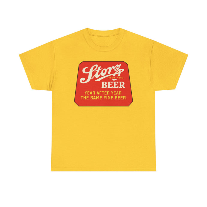 Storz Beer Year After Year Same Fine Beer Slow Aged Logo T-Shirt