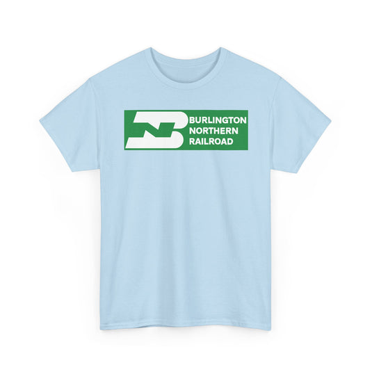 Burlington Northern Railroad Vintage Train Railway Logo T-Shirt