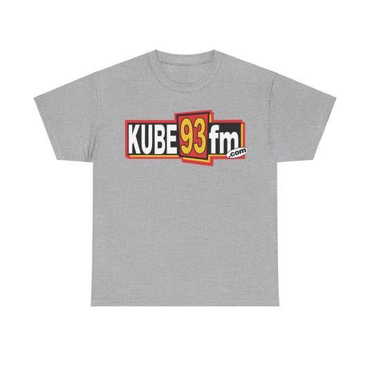 Kube 93 FM Seattle Washington Logo Radio Station T-shirt