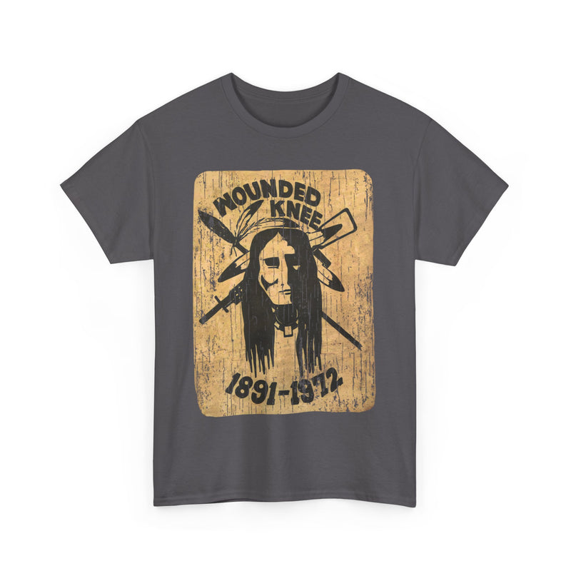 Load image into Gallery viewer, Wounded Knee 1891 - 1972 American Political T-shirt
