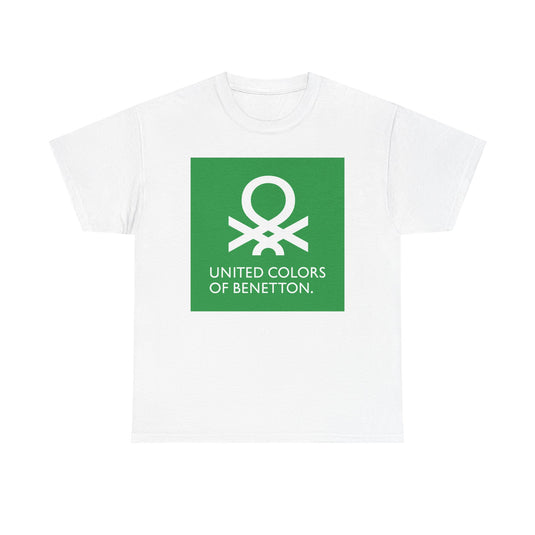 United Colors of Benetton Retail Store Vibrant Diversity Logo T-Shirt