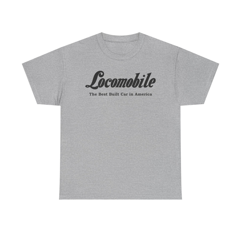 Load image into Gallery viewer, Locomobile The Best Built Car in America Vintage Script T-shirt
