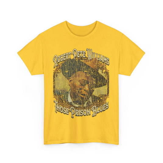 Those Prison Blues 1959 Louisiana Robert Pete Williams Album T-shirt