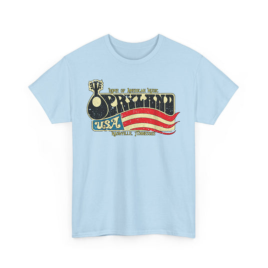 Music Opryland USA 1972 Nashville Music T-shirt