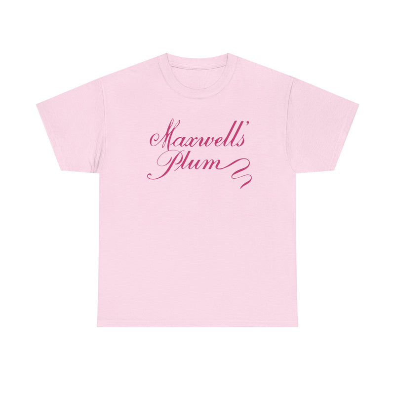 Load image into Gallery viewer, Maxwell's Plum T-Shirt - Restaurant Industry Defunct Logo Tee
