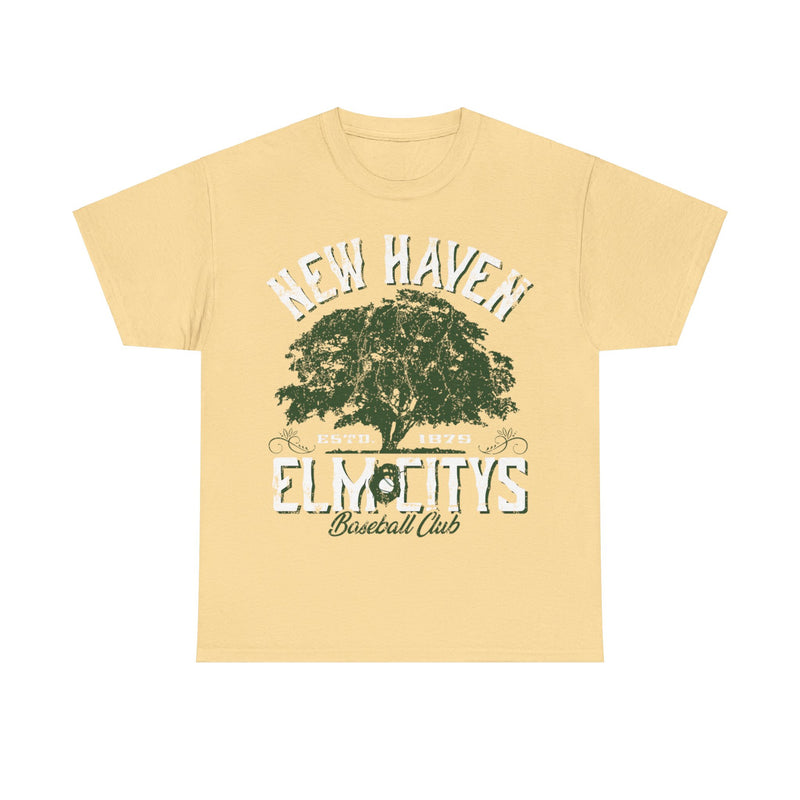 Load image into Gallery viewer, New Haven Elm Citys Connecticut Baseball Team T-shirt
