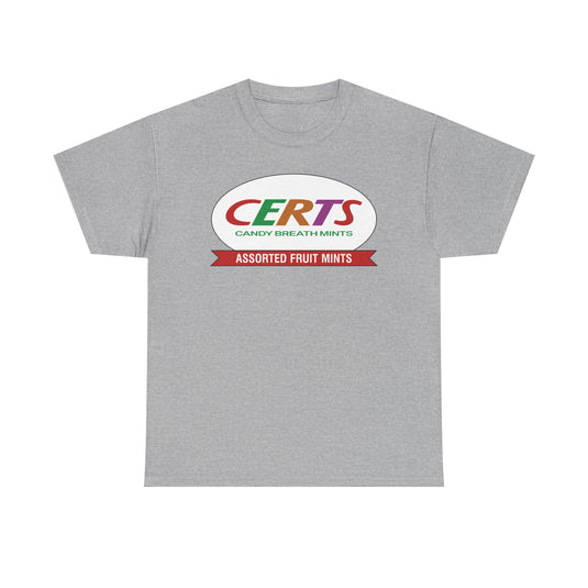 Certs Candy Breath Mints Assorted Fruit Brand T-Shirt