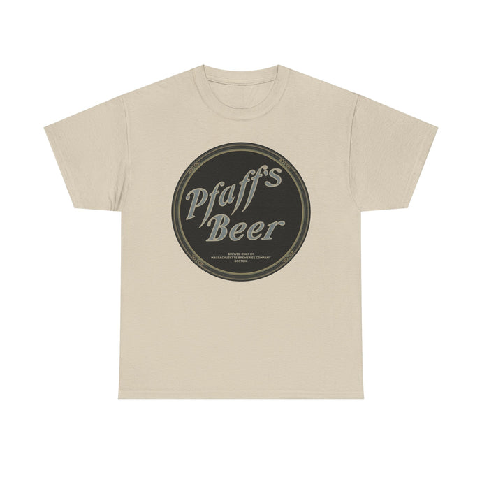 Pfaff's Beer Boston Massachusetts Brewery Company Logo T-Shirt