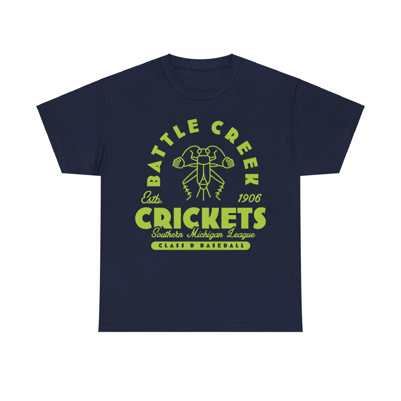 Load image into Gallery viewer, Battle Creek Crickets Est 1906 Michigan Baseball T-shirt
