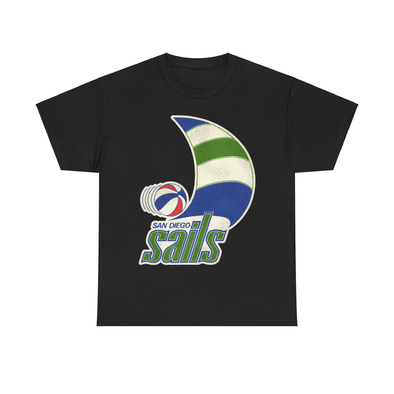 Load image into Gallery viewer, San Diego Sails Basketball Team Nostalgic Retro T-shirt
