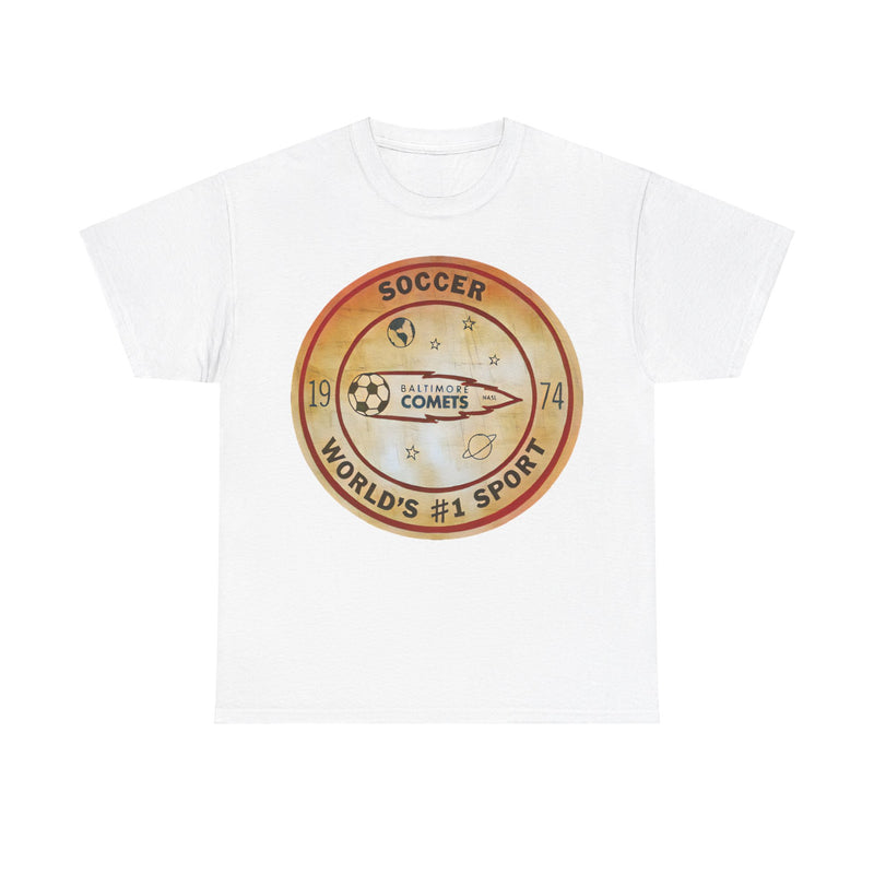 Load image into Gallery viewer, Baltimore Comets Est 1974 Maryland Soccer Team T-shirt
