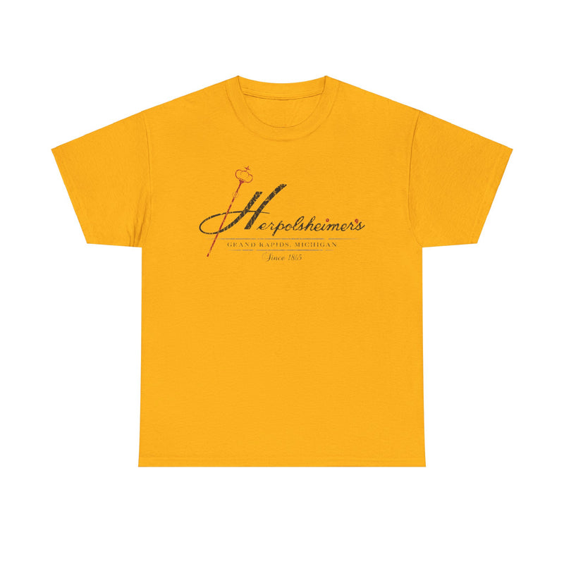 Load image into Gallery viewer, Herpolsheimers Est 1865 Michigan Retail Store T-shirt
