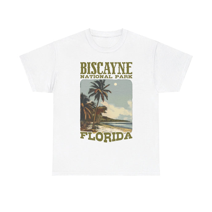 Biscayne National Park Florida Poster Print T-shirt