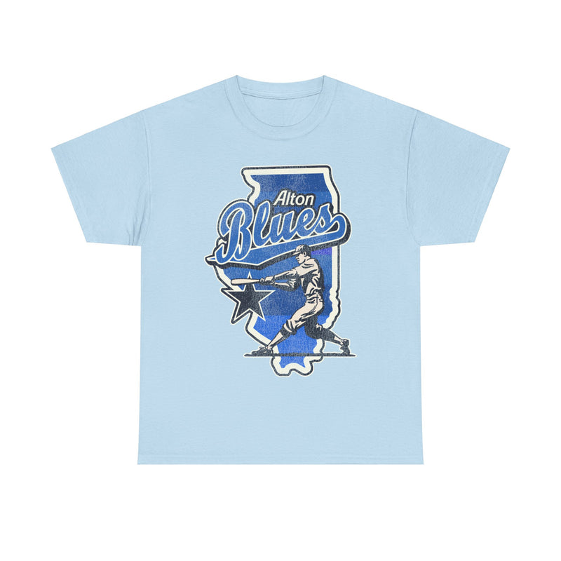 Load image into Gallery viewer, Alton Blues Nostalgic Retro Baseball T-shirt
