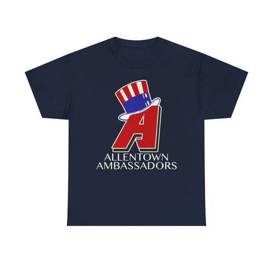Allentown Ambassadors Nostalgic Retro Baseball Team T-shirt