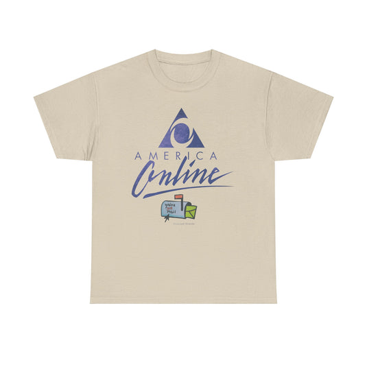 AOL America Online Website You've Got Mail Nostalgic T-Shirt