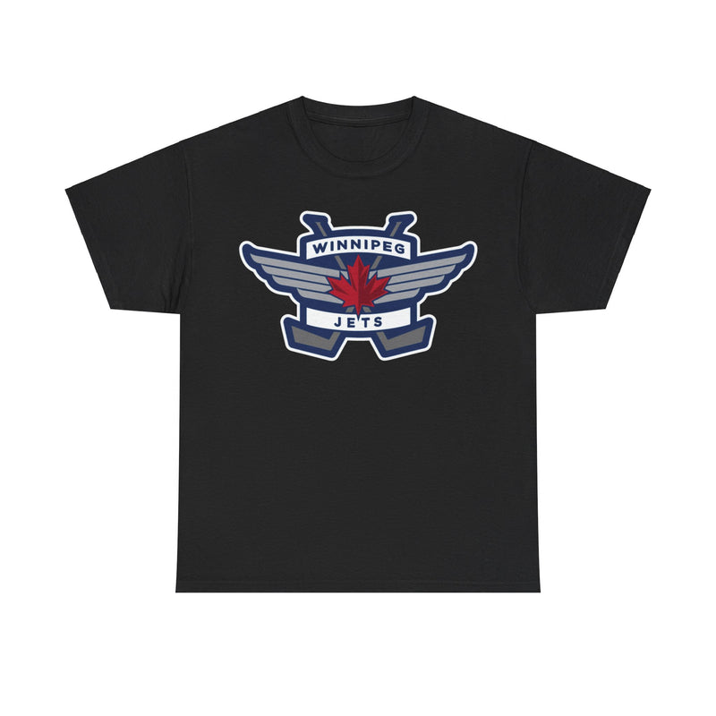 Load image into Gallery viewer, Winnipeg Jets Maple Leaf Logo Hockey Team T-shirt
