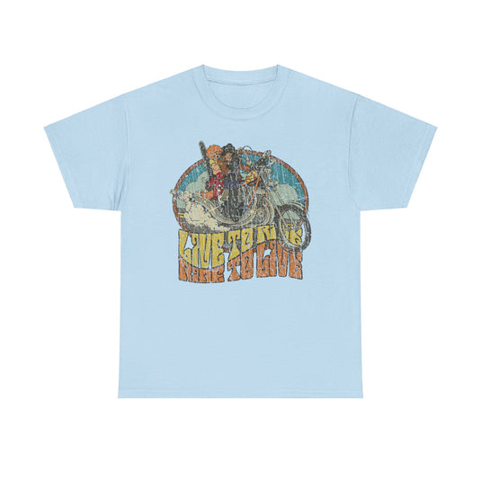 Freedom Rider Live to Ride Nostalgic T-shirt