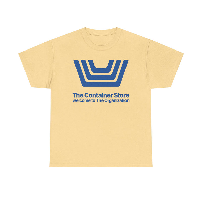 Load image into Gallery viewer, The Container Store Defunct Retail T-Shirt Welcome To The Organization Storage Tee
