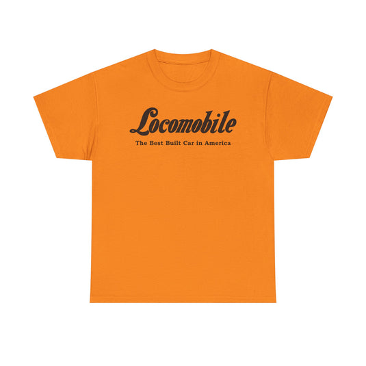 Locomobile The Best Built Car in America Vintage Script T-shirt