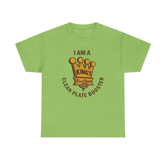 King's Food Host T-Shirt - Restaurant Industry Defunct Logo Tee