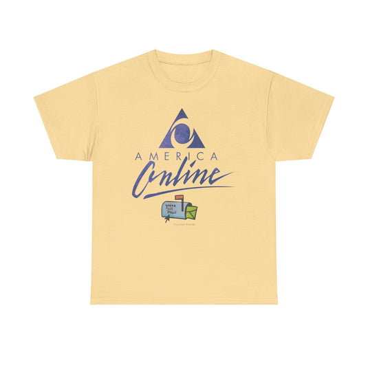 AOL America Online Website You've Got Mail Nostalgic T-Shirt